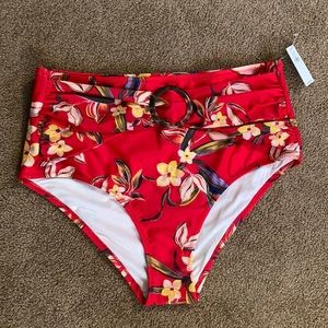Old Navy High Waisted Belted Bikini Bottom